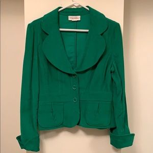 Green corduroy Blazer size medium